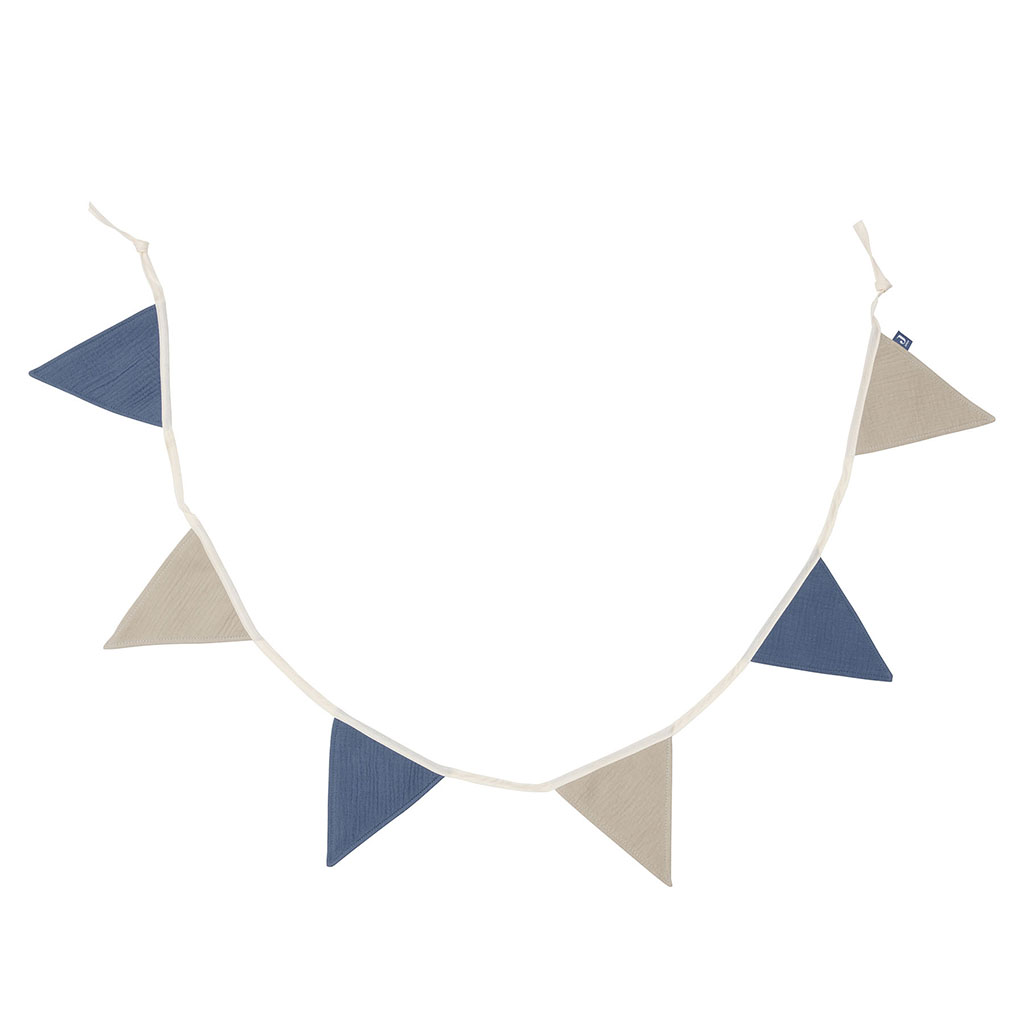 Jollein vlaggenlijn - blauw
