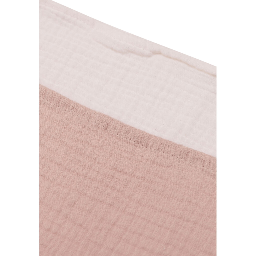 Jollein hydrofiele doeken set van vier 70x70 - wild rose/ivory - Afbeelding 4