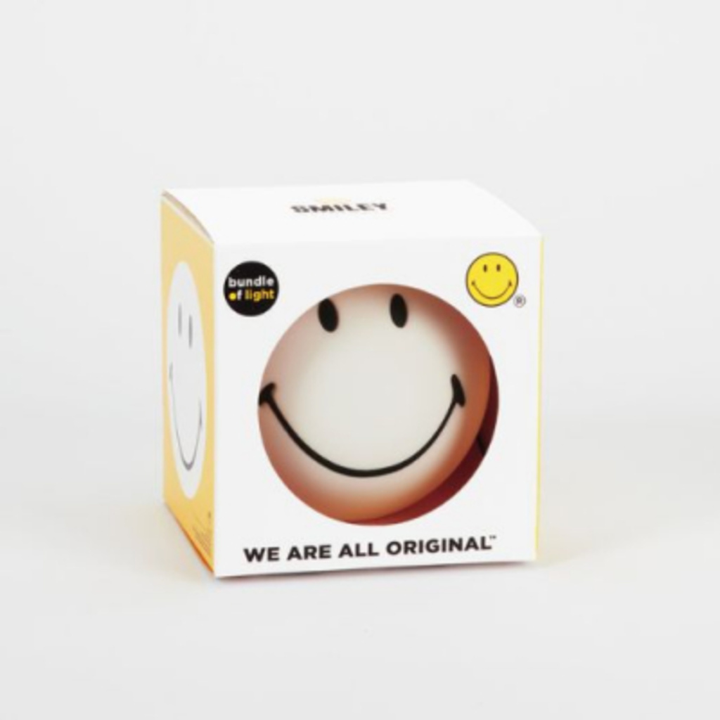 Mr Maria Smiley® lamp 15 cm wit - small - Afbeelding 3