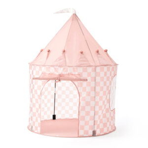 Speeltent ruit roze