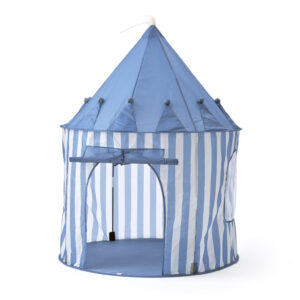 Speeltent streep blauw
