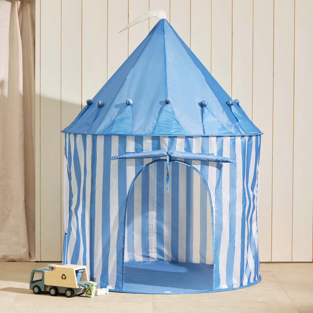 Speeltent streep blauw - Afbeelding 2