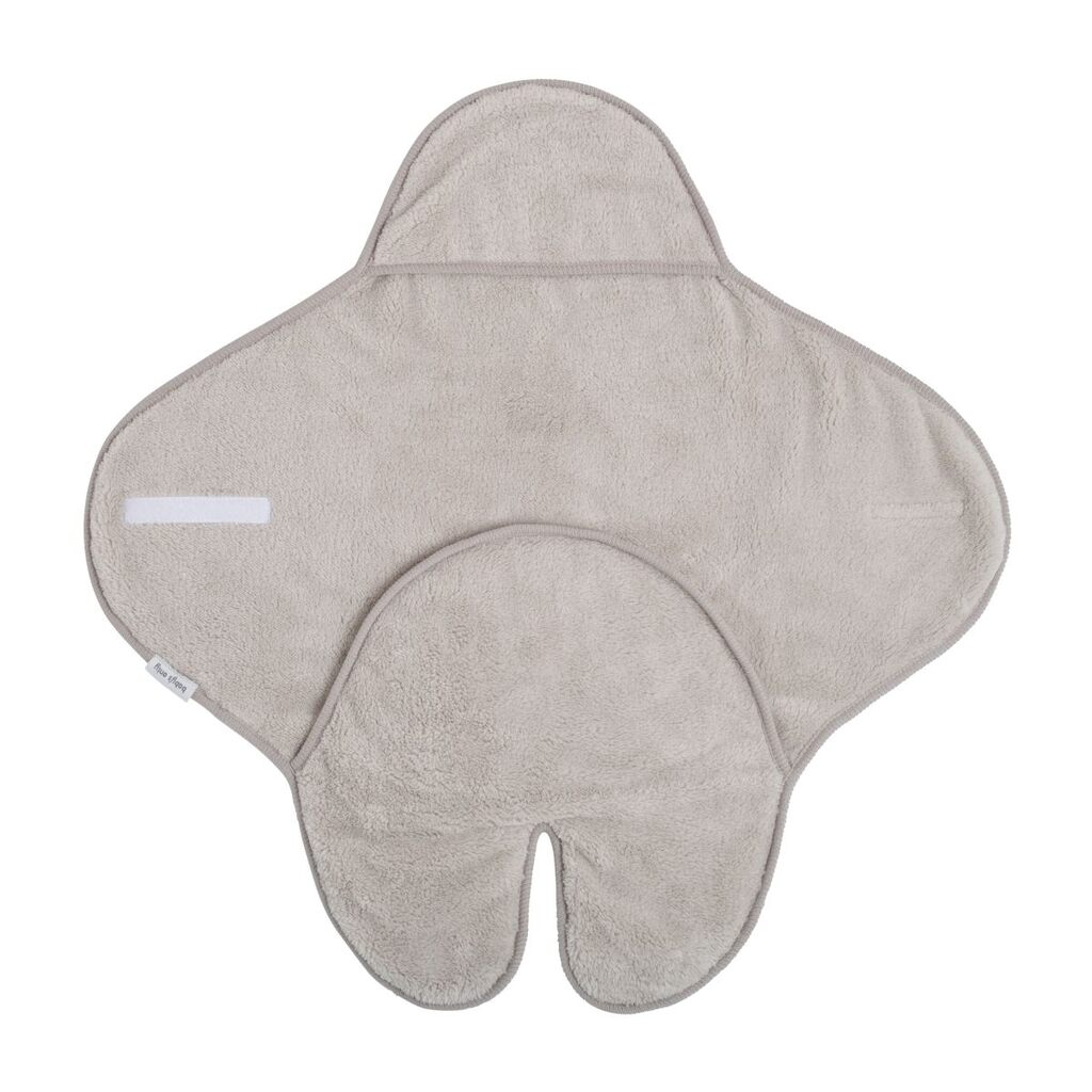 Baby's only wikkeldeken met voetjes Cozy - taupe beige