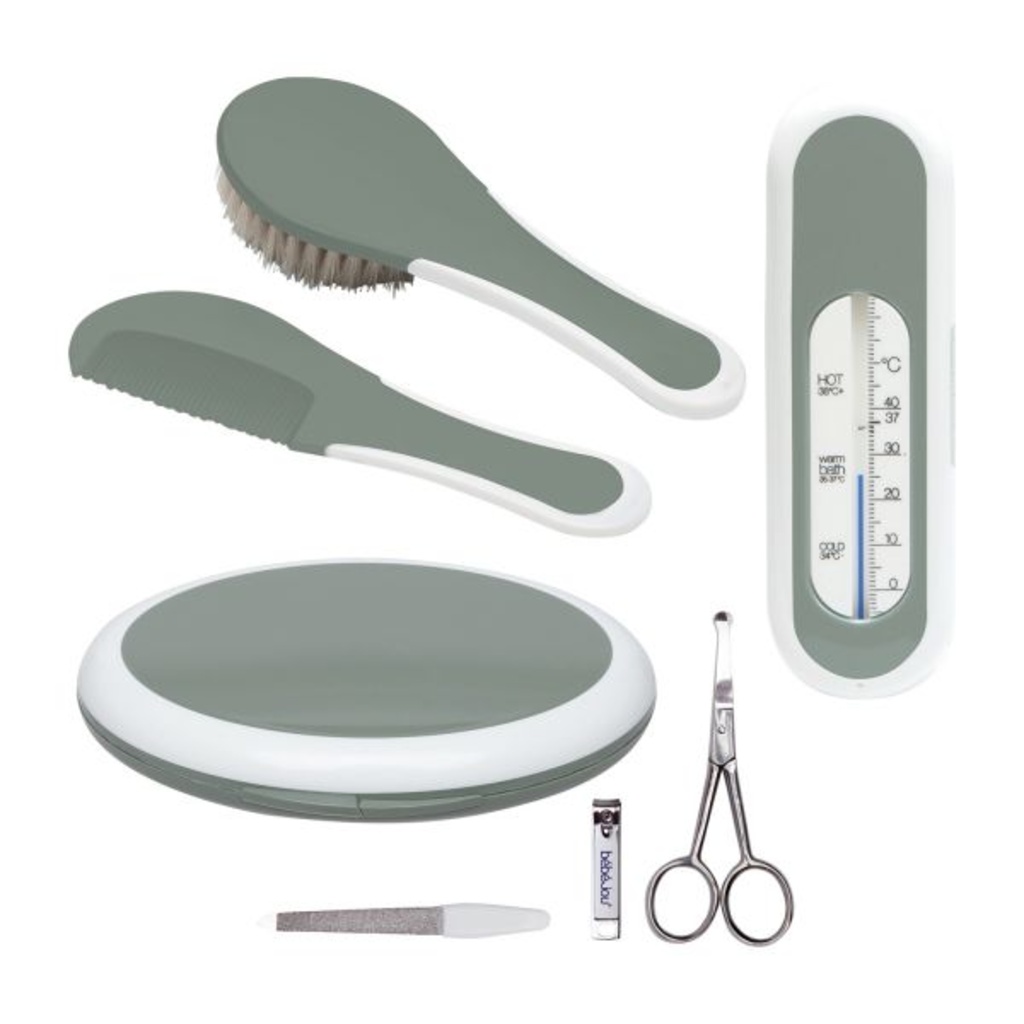 Bébé jou baby verzorgingsset haarverzorgingsset - breeze groen