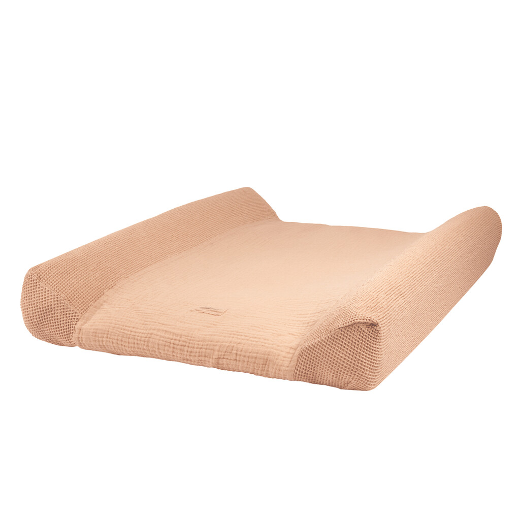 Nobodinoz aankleedkussenhoes zen wabi sabi 50x70 - powder pink roze