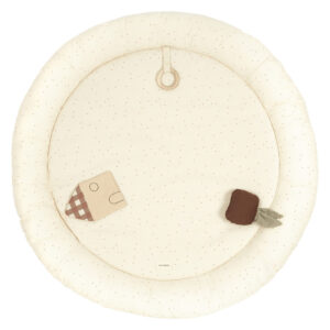 Nobodinoz speelkleed rond sweet home - beige
