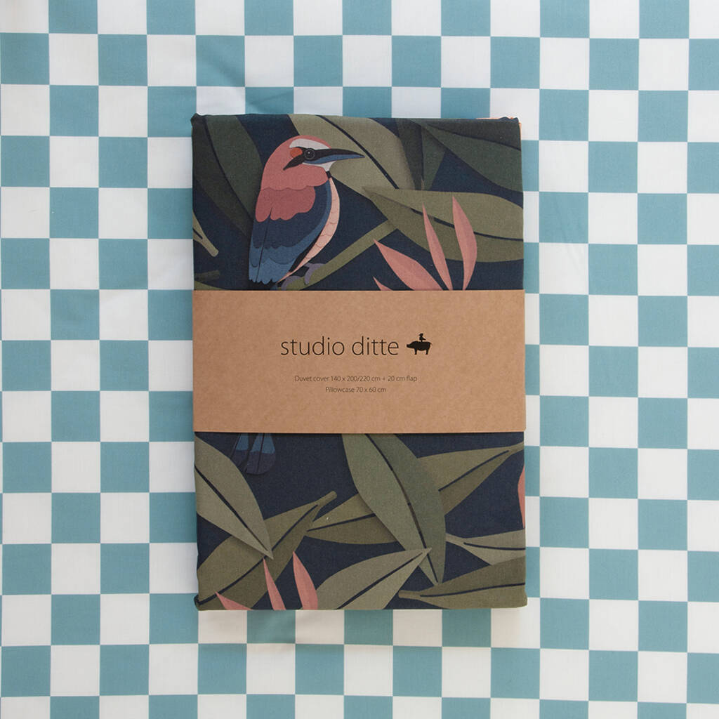 Studio Ditte kinderdekbedovertrek vogels 140x200/70x60 - Afbeelding 5