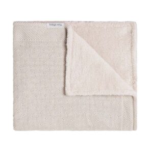 Baby's Only wiegdeken gebreid Teddy Mood 70x95 - beige