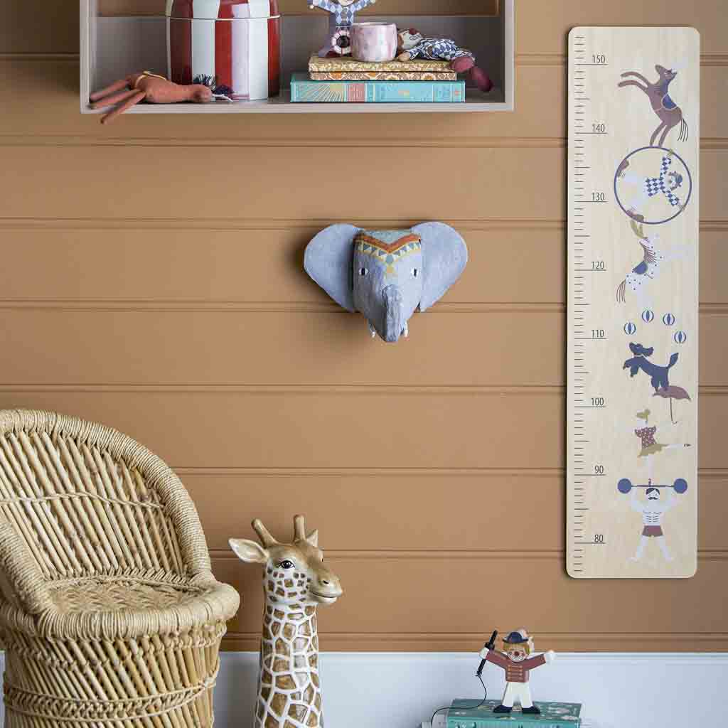 Bloomingville houten wandplank mikke - bruin - Afbeelding 5
