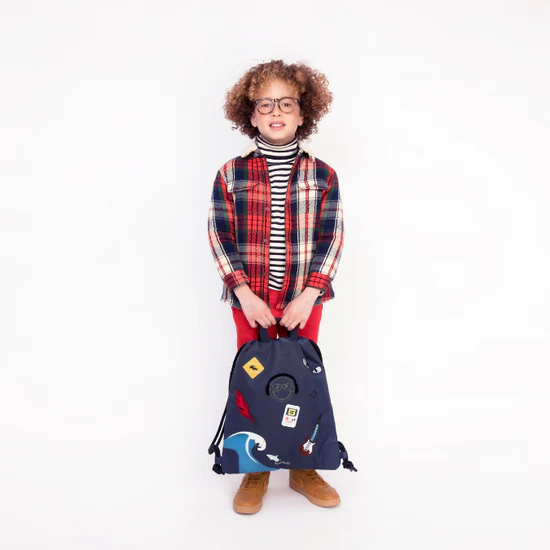 Jeune Premier kinderrugzak jongen Smiley - Mr gadget - Afbeelding 4