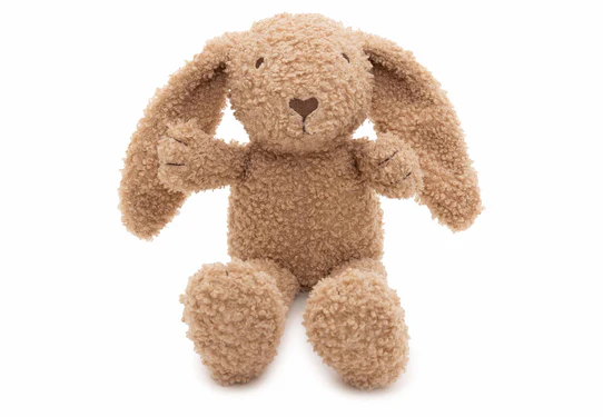 Jollein knuffel konijn- biscuit