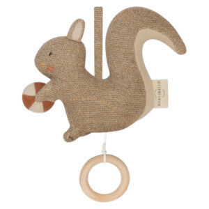 Baby Bello muziekhanger eekhoorn - beige