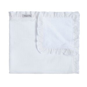 Baby's Only wiegdeken teddy Calm 70x95 - wit