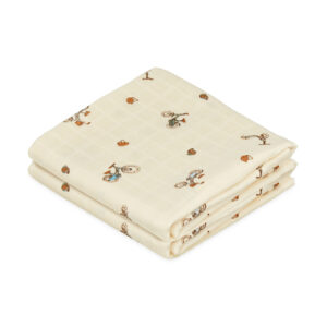 Cam Cam hydrofiele doeken set van twee 70x70 - bicycles
