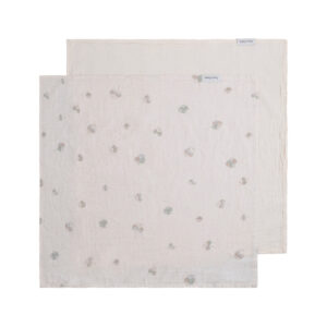 Baby's Only hydrofiele doeken tender set van twee 65x65 - linen/clover