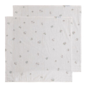 Baby's Only hydrofiele doeken tender set van twee XL 115x115 - clover