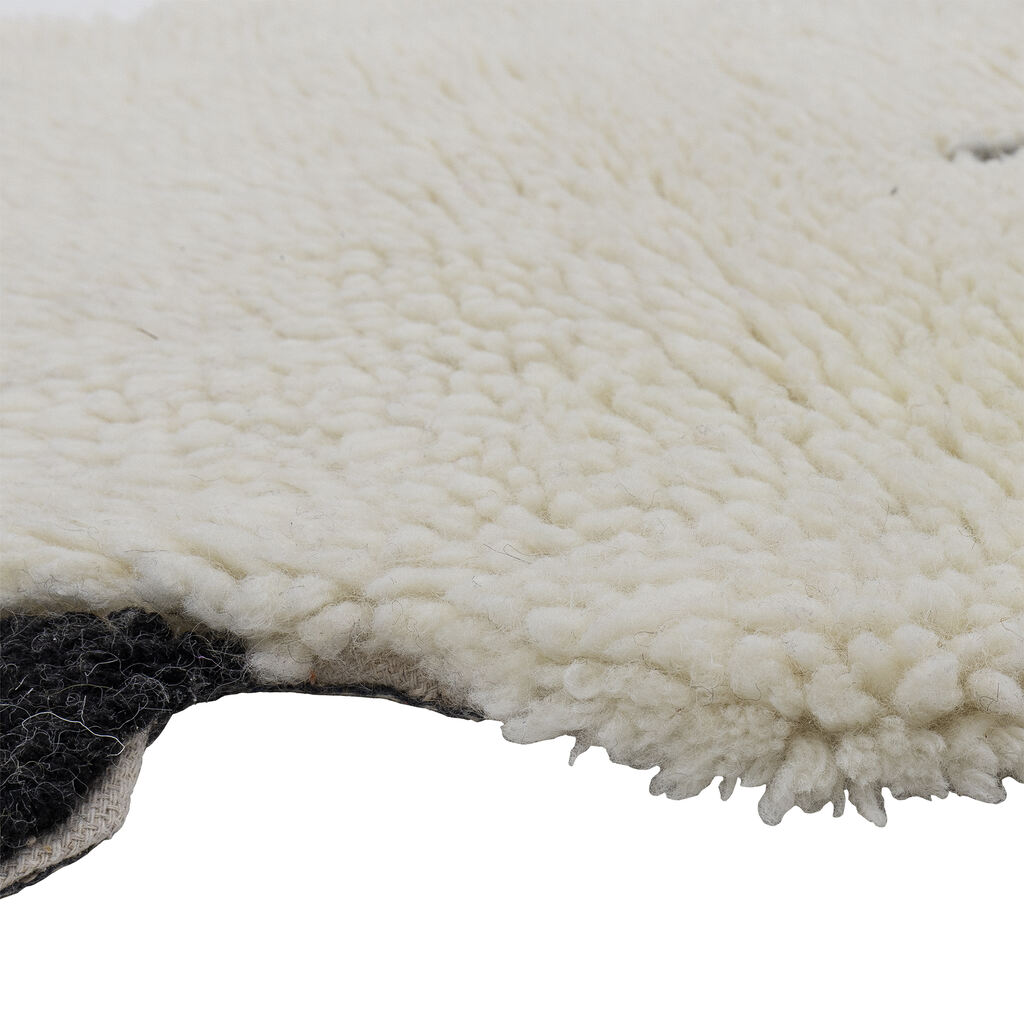 Bloomingville MINI vloerkleed dier schaap/ 84 cm - Afbeelding 2