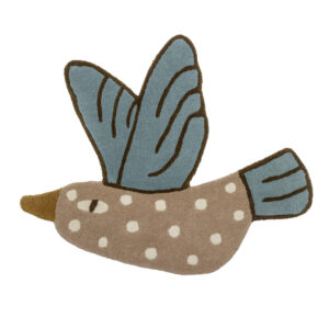 Bloomingville MINI vloerkleed dier vogel