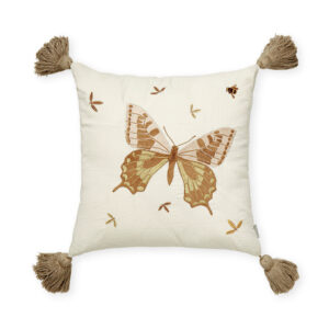Cam Cam sierkussen met kwastjes - butterfly