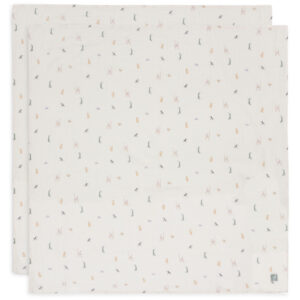 Jollein hydrofiele doeken XL set van twee 115x115 - jungle jambo