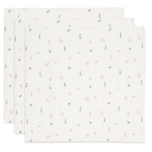 Jollein hydrofiele doeken set van drie 70x70 - jungle jambo