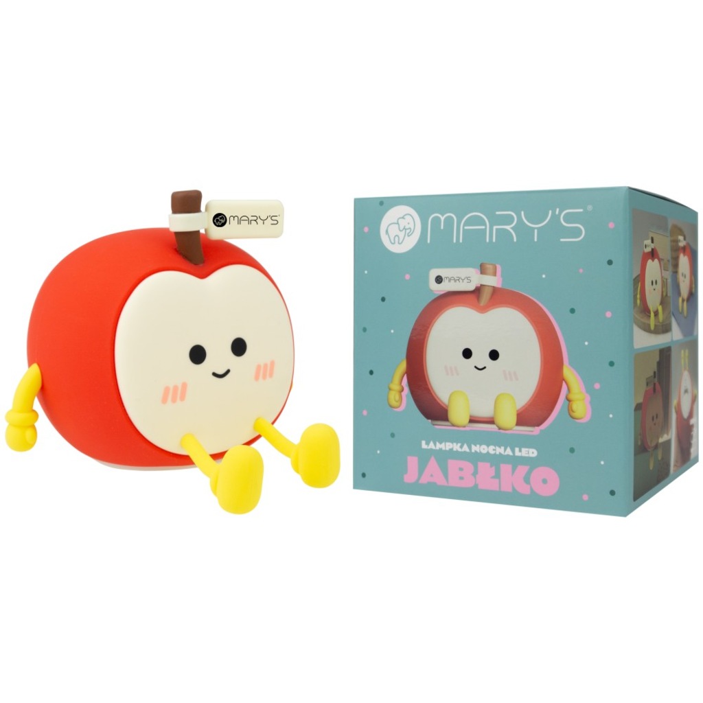 Mary's nachtlampje appel - rood - Afbeelding 4