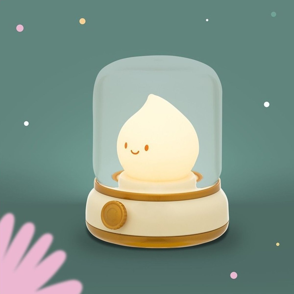 Mary's nachtlampje little flame - geel - Afbeelding 2