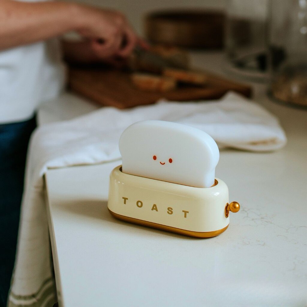 Mary's nachtlampje toaster - geel - Afbeelding 3