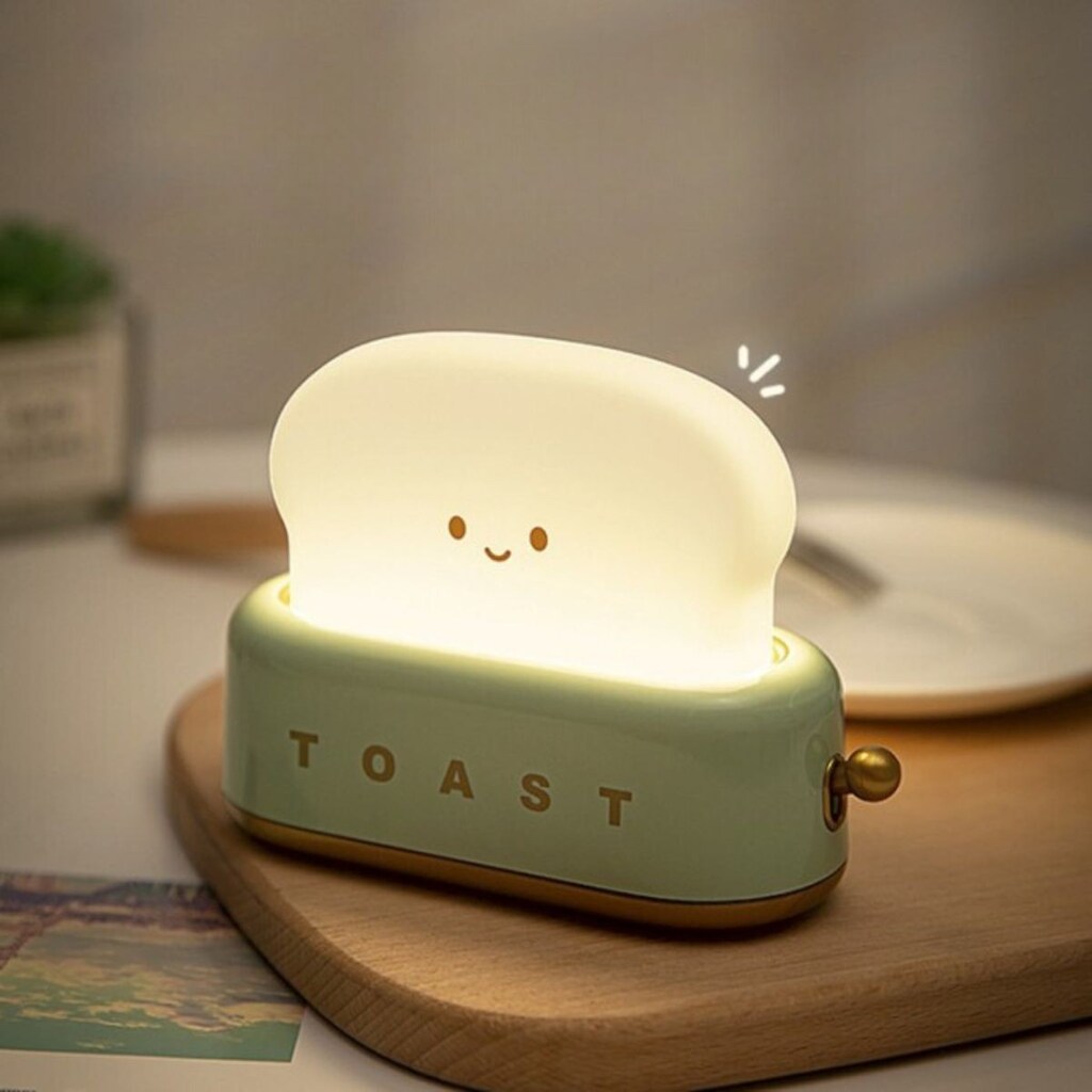 Mary's nachtlampje toaster - groen
