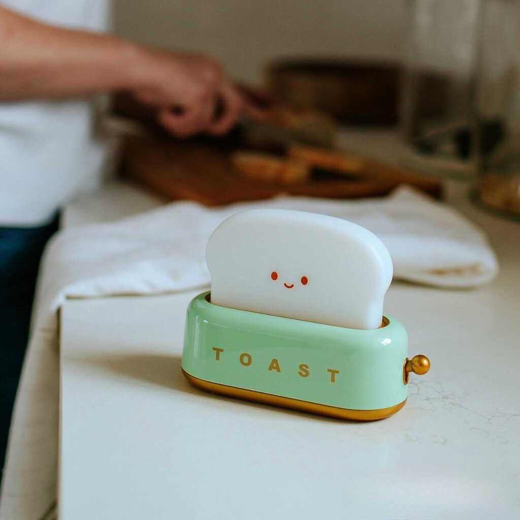 Mary's nachtlampje toaster - groen - Afbeelding 3