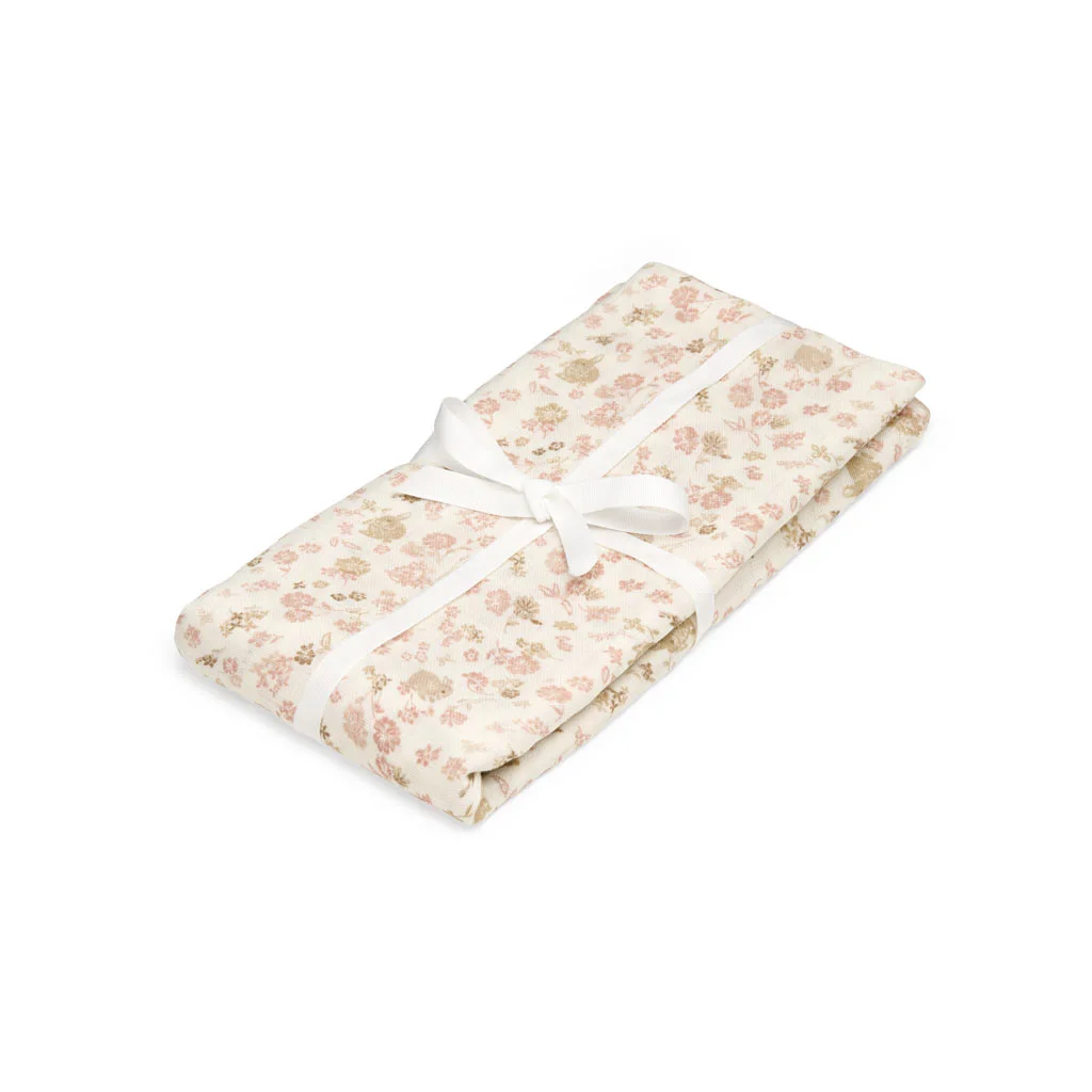 Cam Cam Hydrofiele Doek XL 120x120 – Biologisch Katoen – Swaddle & Inbakerdoek voor Baby – Augusta Print