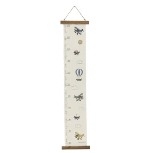 Bloomingville MINI groeimeter - vliegtuig