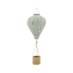 Bloomingville MINI luchtballon mobiel voor kinderkamer - groen