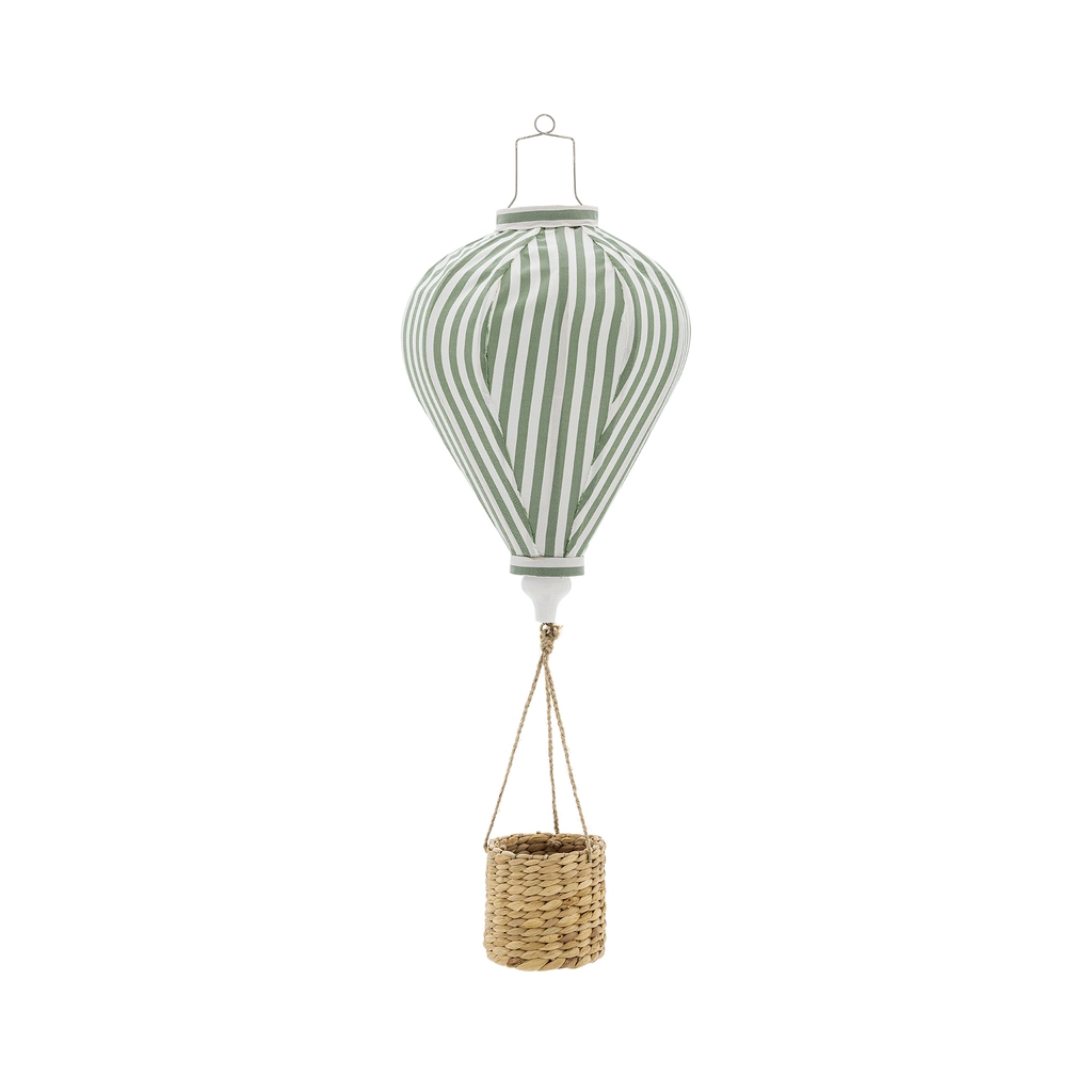 Bloomingville MINI luchtballon mobiel voor kinderkamer - groen