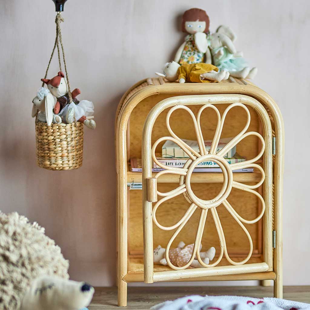 Bloomingville MINI rotan nachtkastje - anuke - Afbeelding 5