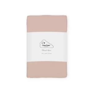 Cam Cam hoeslaken ledikant 60x120 - dusty rose