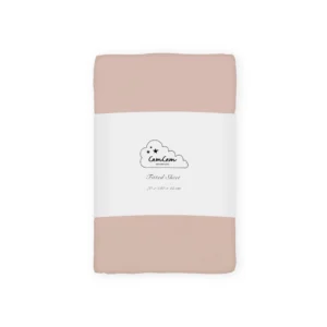 Cam Cam hoeslaken 70x140 - dusty rose
