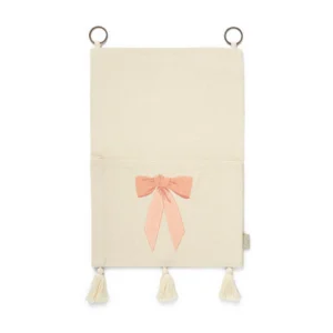 Cam Cam wandhanger opbergzak geborduurd- Bows
