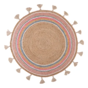 Kidsdepot rond vloerkleed Smile / 120 cm