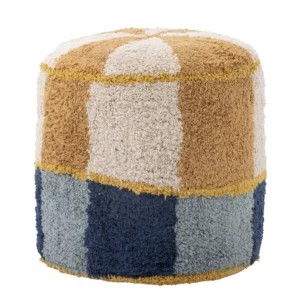 Kinderpoef Gekleurd Bloomingville Mini Kio