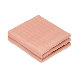 Cam Cam Hydrofiele Doeken Set van 2 – Biologisch Katoen – Blush