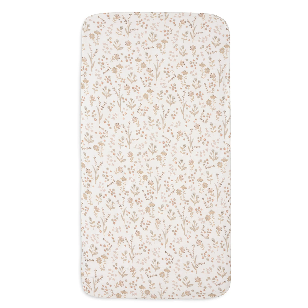 Jollein hoeslaken wieg 40x80/50x90 - bloomy - Afbeelding 3