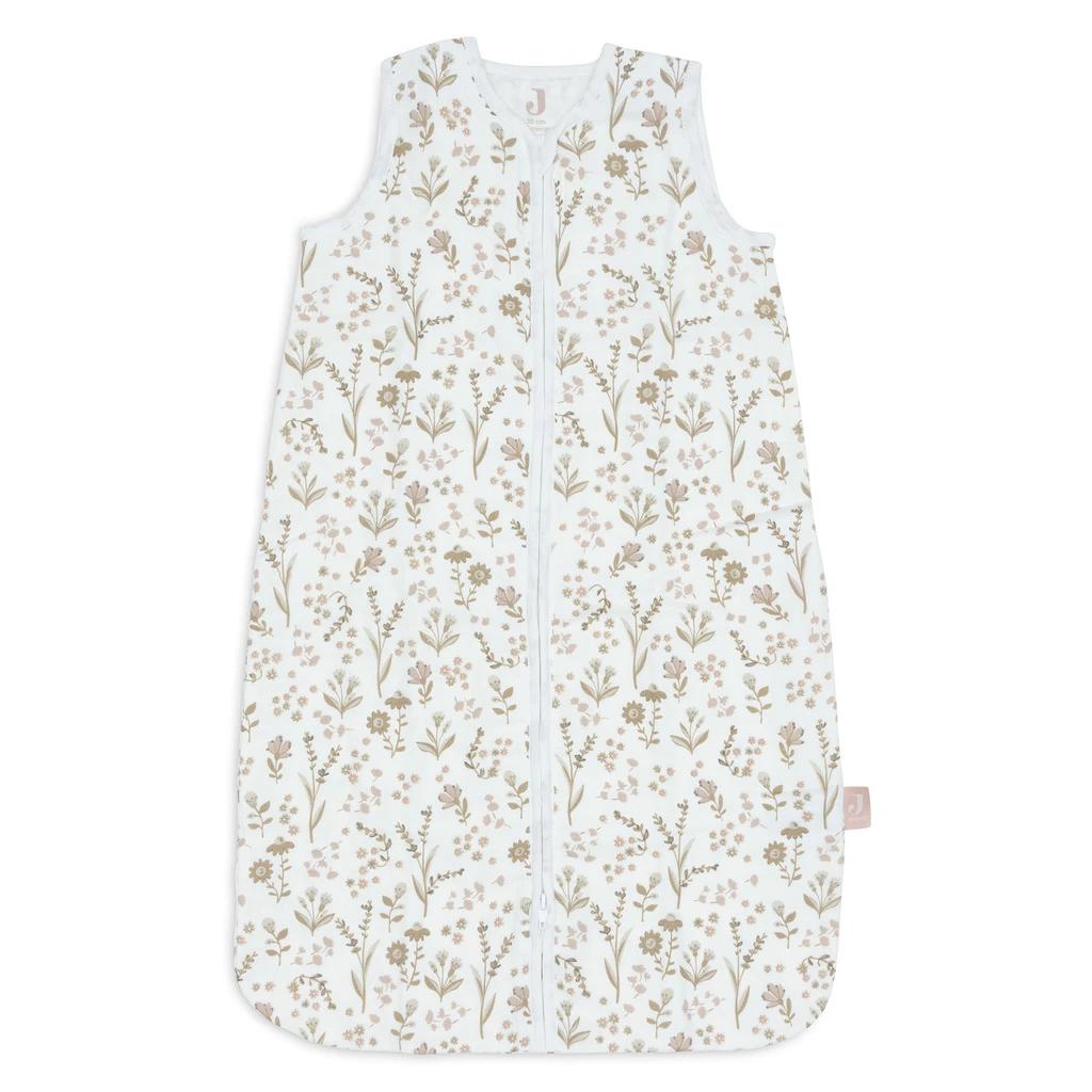 Jollein zomer slaapzak met print maat 90/ 6 -18 maanden korte mouw / bloomy