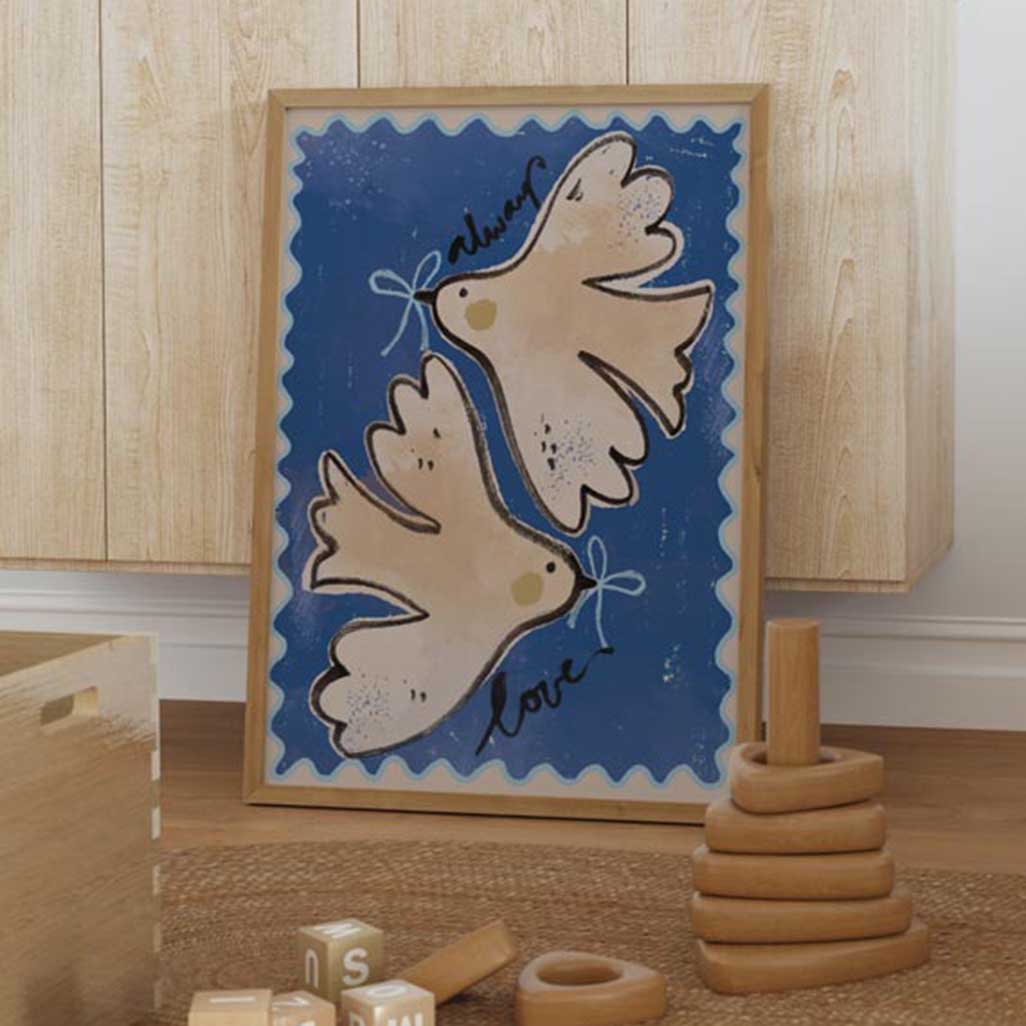 Studio Loco poster kinderkamer - vogels - Afbeelding 3