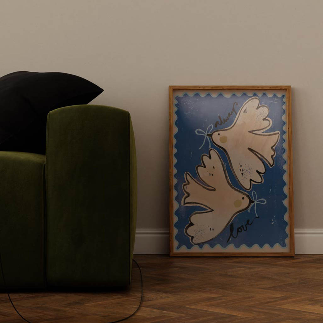 Studio Loco poster kinderkamer - vogels - Afbeelding 2