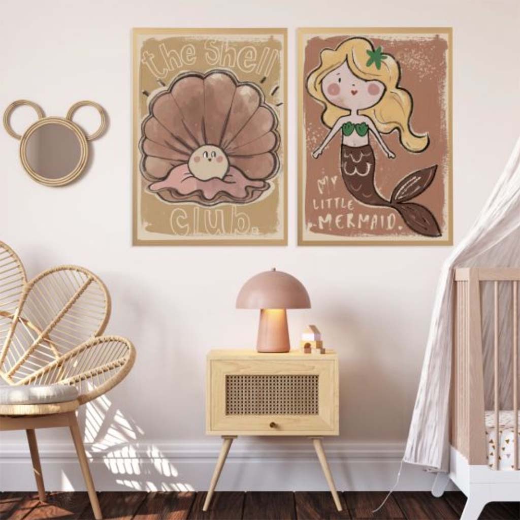 Studio Loco poster kinderkamer - little mermaid - Afbeelding 2