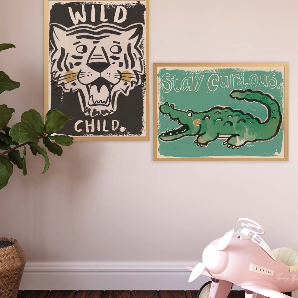 Studio Loco poster kinderkamer - wild child - Afbeelding 2