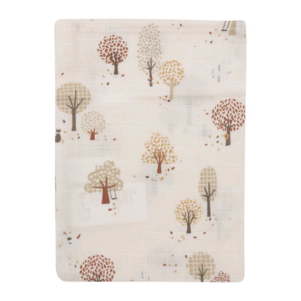 Jollein Baby Washandjes Hydrofiel Katoen – 3 stuks- Tiny Park - Afbeelding 2