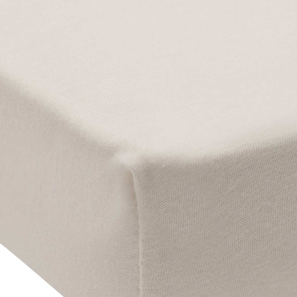 Jollein Hoeslaken wieg 40x80 cm – katoen oatmeal | MooisteKinderkamer - Afbeelding 3