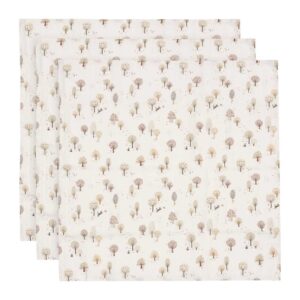 Jollein Hydrofiele Doek 70x70 Set van 3 – Tiny Park